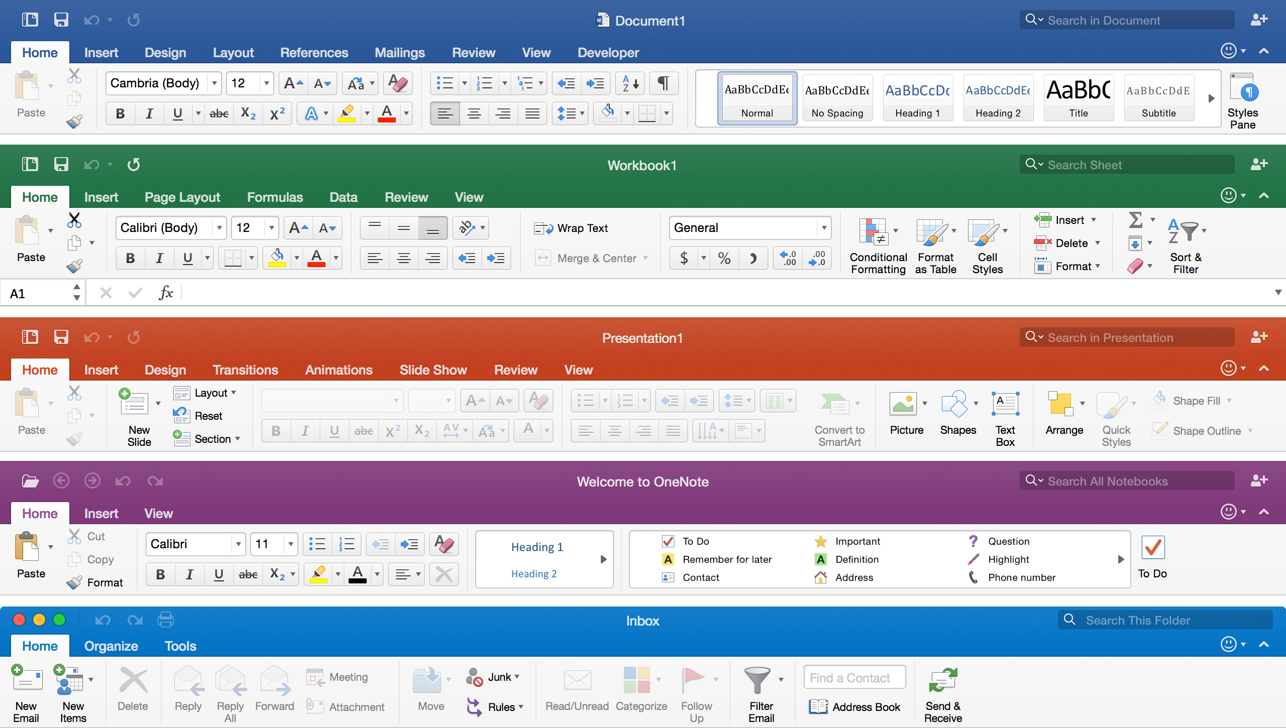 microsoft office for mac 2016 outlook